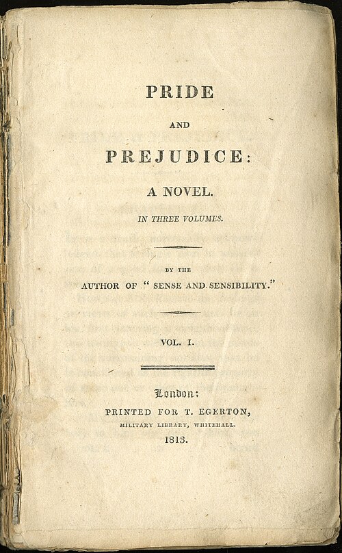 Pride and Prejudice by Jane Austen
